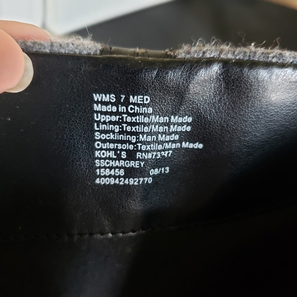 Gray & Black Boots - Picture 3 of 4